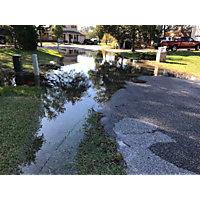 Day after the king tide Virginia Beach image